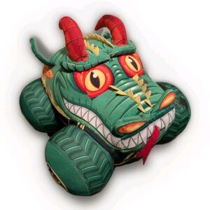 Monster Jam Trucking Pals Dragon Plush Stuffed Car Truck Ringling Brothers